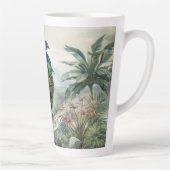 Atemberaubende handlackierte Nicobar-Taube Latte-T Milchtasse (Rechts)