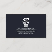 Atemberaubende Handytools auf dem Dach Visitenkarte (Rückseite)