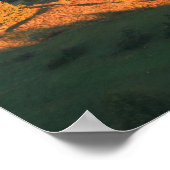 Atemberaubende Herbstlandschaft aus Šilentabor, Sl Poster (Ecke)