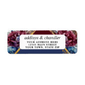 Atemberaubende Hochzeit von Jewel Toned Peony (Vorne)