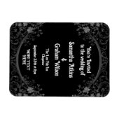 atemberaubende Hochzeitsfeiern Vorlagen Magnet (Horizontal)