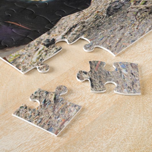 Atemberaubende Holzente Flapping Flügel Puzzle (Seite)