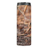 Atemberaubende Holzente im Wald Thermosbecher (Rückseite)