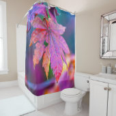 Atemberaubende japanische Ahorn-Blätter Duschvorhang (Beispiel)