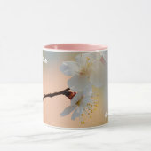 Atemberaubende japanische Apricot-Blume Tasse (Zentrum)