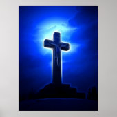 Atemberaubende Jesus Crucifixe Poster (Vorne)