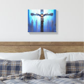 Atemberaubende Jesus Leinwand Kunst - Inspirierend (Insitu (Schlafzimmer))