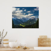 Atemberaubende Julianische Alpen Poster (Küche)