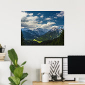 Atemberaubende Julianische Alpen Poster (Heimbüro)