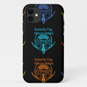 Atemberaubende kenianische Schmetterlingsflagge -  Case-Mate iPhone Hülle