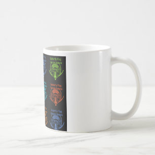 Atemberaubende kenianische Schmetterlingsflagge -  Kaffeetasse