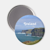 Atemberaubende Klippen der Moher Magnet (Vorderseite/Rückseite)