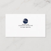 Atemberaubende kreative elegante visitenkarte (Rückseite)