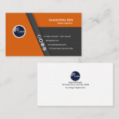 Atemberaubende kreative elegante visitenkarte (Vorne/Hinten)