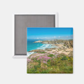 Atemberaubende Küstenlandschaft mit Newquay Strand Magnet (Vorderseite/Rückseite)