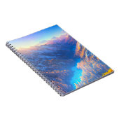 Atemberaubende Landschaft des Snowy Valley Notizblock (Rechte Seite)