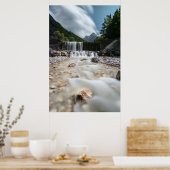 Atemberaubende Landschaft im Krnica-Tal, Slowenien Poster (Küche)