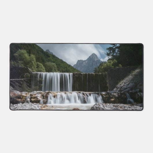 Atemberaubende Landschaft im Krnica-Tal, Slowenien Schreibtischunterlage (Vorderseite)