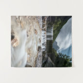 Atemberaubende Landschaft im Krnica-Tal, Slowenien Wandteppich (Vorderseite (Horizontal))