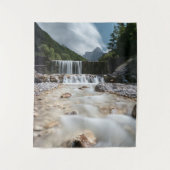 Atemberaubende Landschaft im Krnica-Tal, Slowenien Wandteppich (Vorderseite)