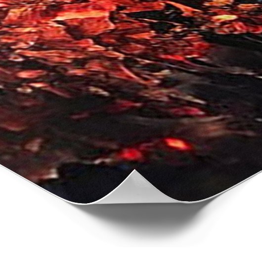 Atemberaubende Landschaft Poster (Ecke)