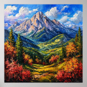 Atemberaubende Landschaft Poster (Vorne)