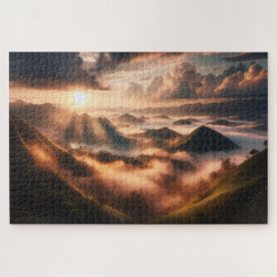 Atemberaubende Landschaftliche Landschaft Puzzle