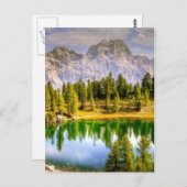 Atemberaubende Landschaftliche Sicht auf die Dolom Postkarte (Vorne/Hinten)