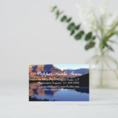 Atemberaubende landschaftliche visitenkarte (Stehend Vorderseite)