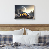 Atemberaubende Leinwand Art (Insitu (Schlafzimmer))
