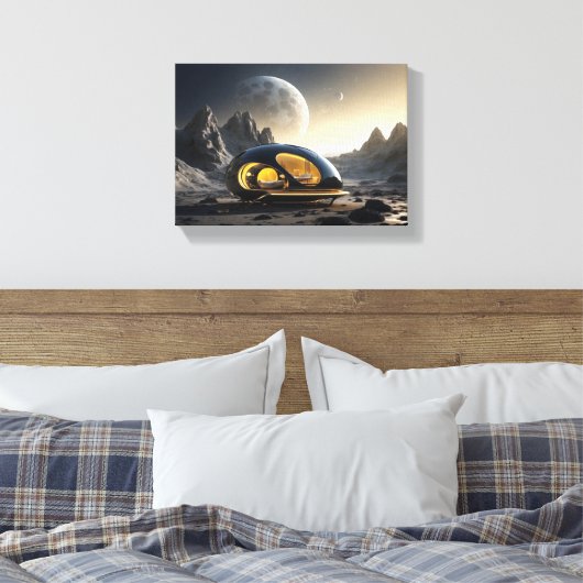 Atemberaubende Leinwand Art (Insitu (Schlafzimmer))