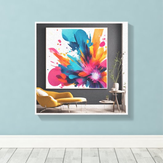 Atemberaubende Leinwand Art Perfekt für Zuhause &  (Insitu (Holzboden))