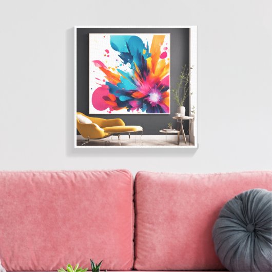 Atemberaubende Leinwand Art Perfekt für Zuhause &  (Insitu (Wohnzimmer))