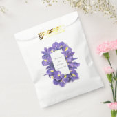 Atemberaubende Lila Irisfarben-Blumenhochzeit Geschenktütchen (Versiegelt)
