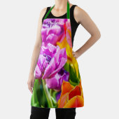 Atemberaubende Lila Parrot Tulip Blume Schürze (InSitu)