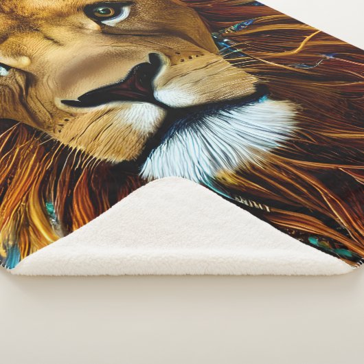 Atemberaubende Lion Sherpadecke (3/4)