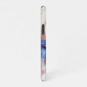 Atemberaubende Malerei eines Eisbärenkubs. Jetzt k iPhone Hülle (Rechte Seite)