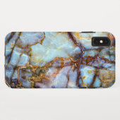 Atemberaubende Marmorbeschaffenheit Case-Mate iPhone Hülle (Rückseite (Horizontal))