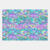 Atemberaubende Mermaid Schwanz Collection Geschenkpapier Set (Vorderseite 2)