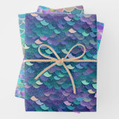 Atemberaubende Mermaid Schwanz Collection Geschenkpapier Set (Beispiel)
