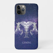 Atemberaubende Milchstraße Sky Gemini Zodiac Sign Case-Mate iPhone Hülle (Rückseite)