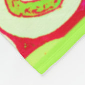 Atemberaubende Mischungen von Fruchtmustern. Jetzt Fleecedecke (Ecke)