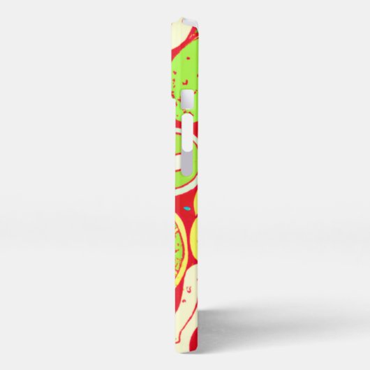 Atemberaubende Mischungen von Fruchtmustern. Jetzt iPhone Hülle (Linke Seite)