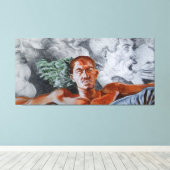 Atemberaubende Mixed Media Wall Art: Kunstdrucke Leinwanddruck (Insitu (Holzboden))