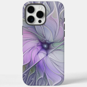 Atemberaubende moderne abstrakte fraktale Blumenku iPhone 16 Pro Max Hülle