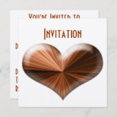 atemberaubende moderne Entwurfs-Einladung des Einladung (Vorne/Hinten)