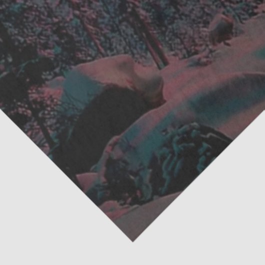 Atemberaubende Nordlichter Seidenpapier (Ausschnitt)