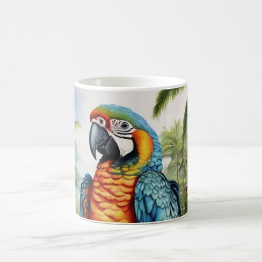Atemberaubende Papagei-Tasse Kaffeetasse (Mittel)