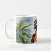 Atemberaubende Papagei-Tasse Kaffeetasse (Links)