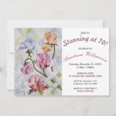 ATEMBERAUBENDE PARTY EINLADUNG bei "Ihrem Alter" (Vorderseite)